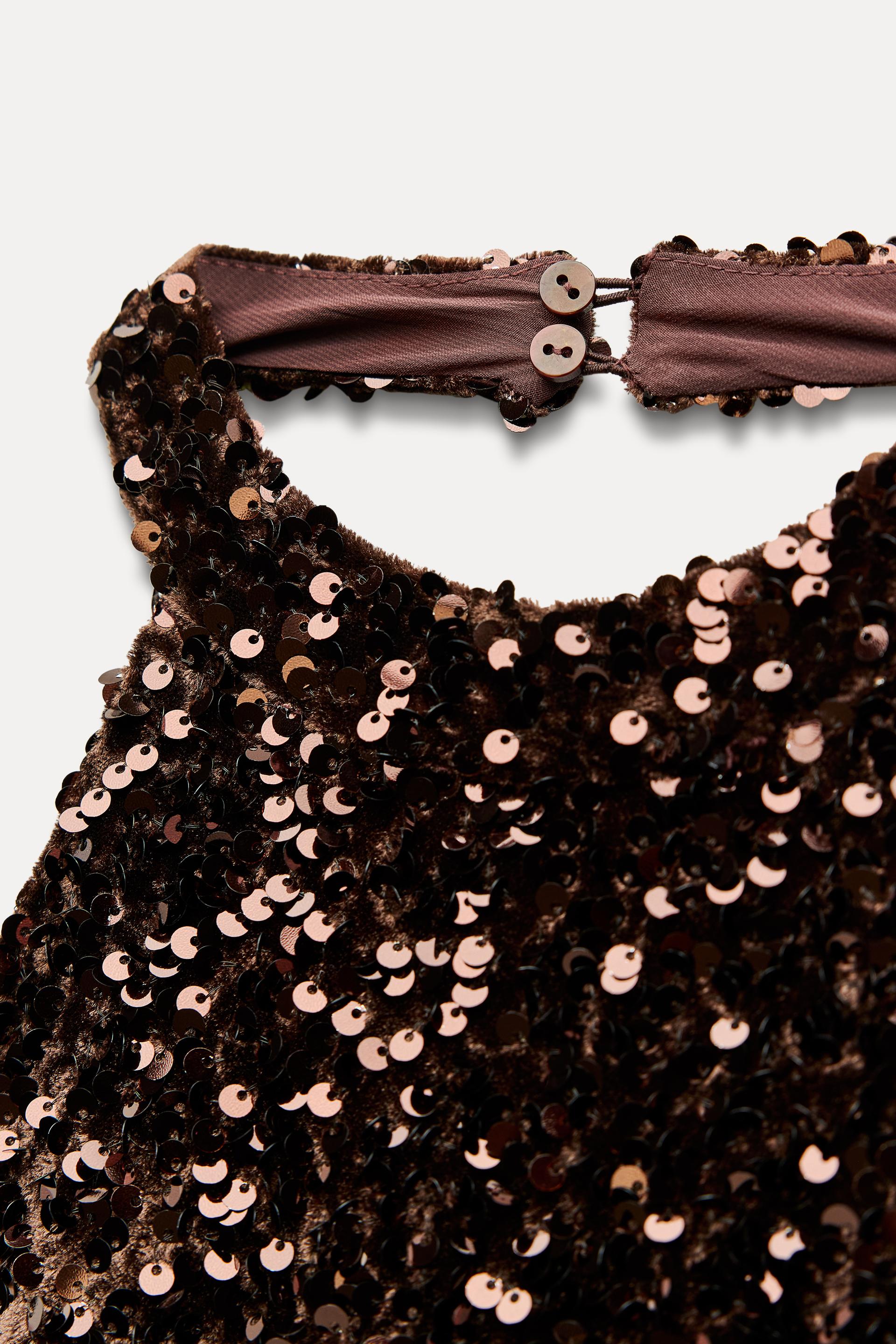 Sequin Mini Dress