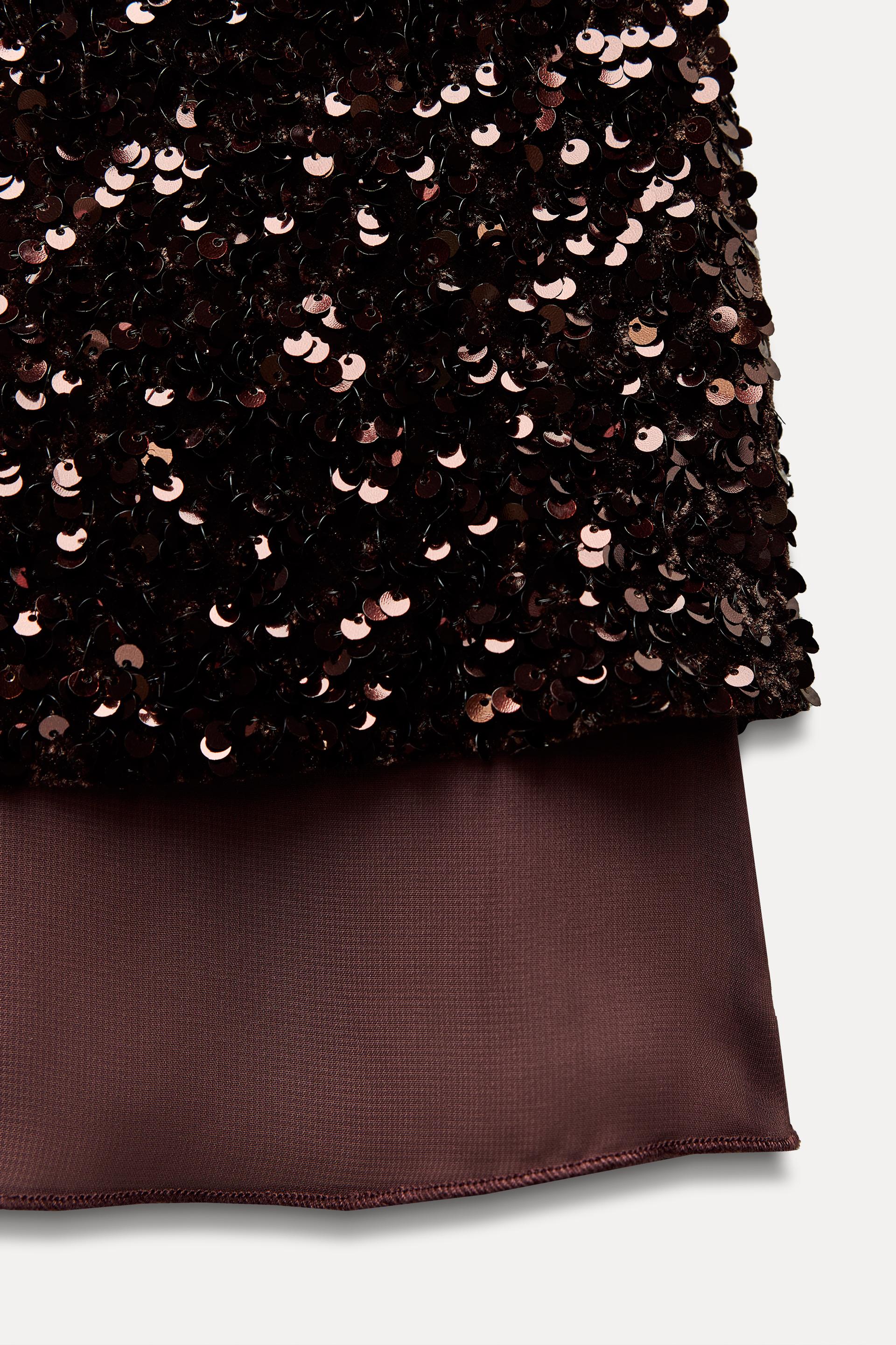 Sequin Mini Dress
