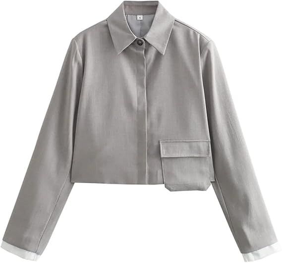 Long Sleeve Short Jacket Mini Pleated Skorts (Set of 2)