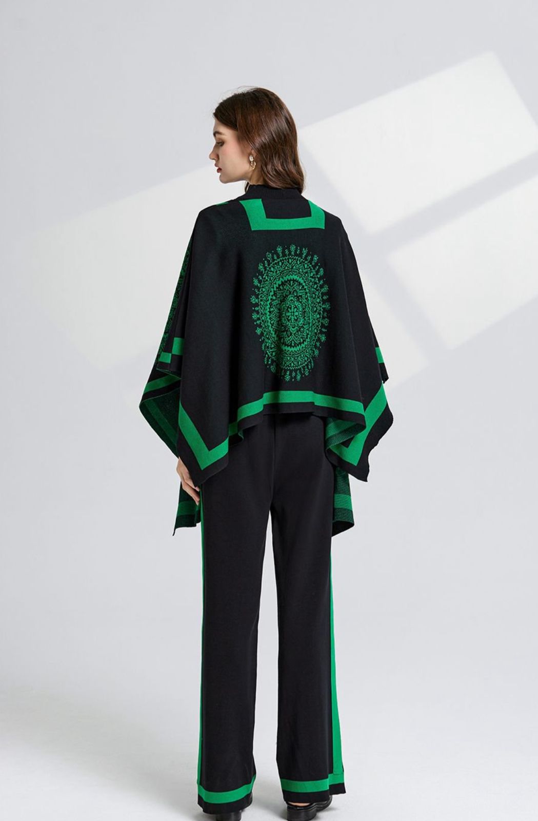 Women Winter Printed Three Piece Co-Ord set