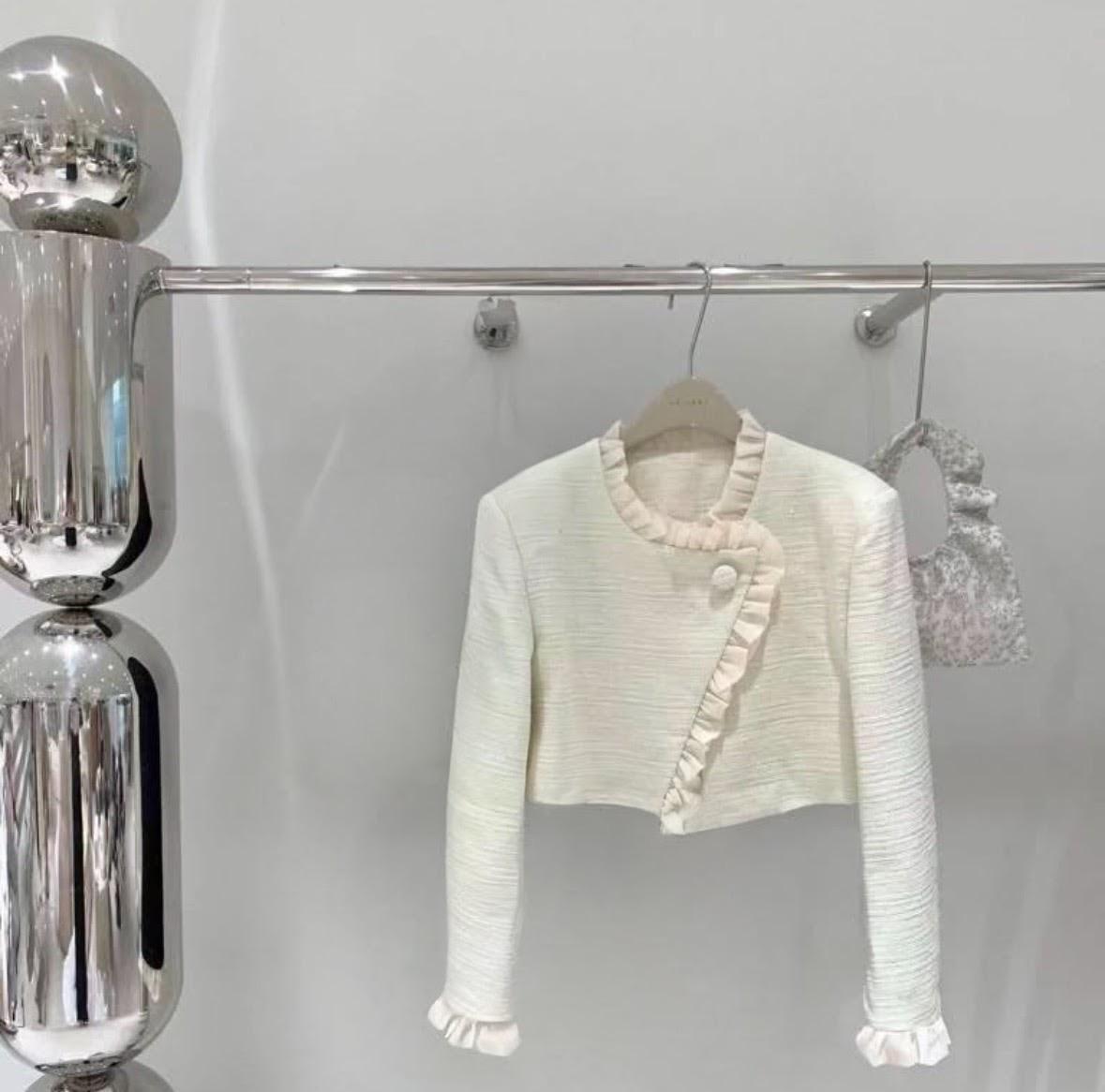 Korean style Women's sequin twill Jacket