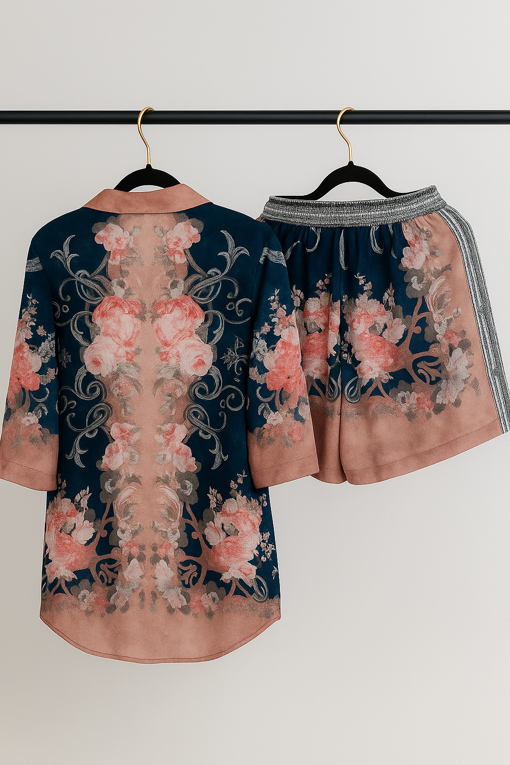Printed Shirt and Shorts Co-ord Set (Pack of 2)