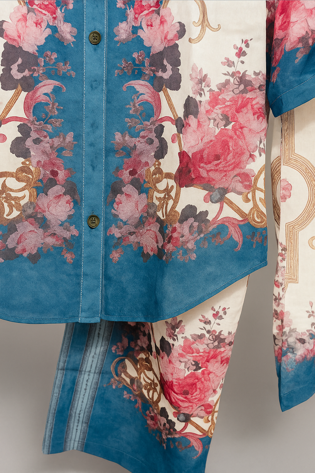 Flower Print Co- Ord Set (Set of 2)