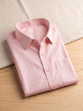 Men Pink Solid Shirt