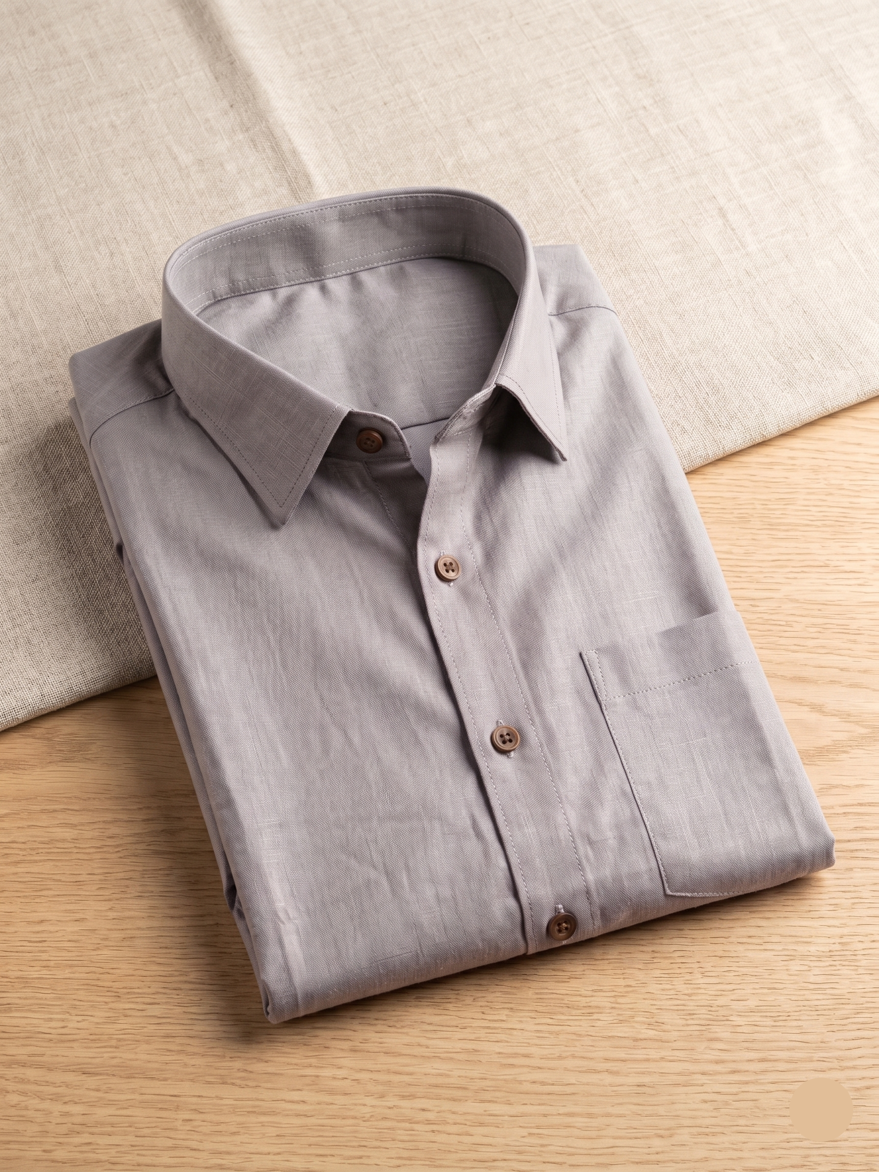 Men Grey Solid Shirt
