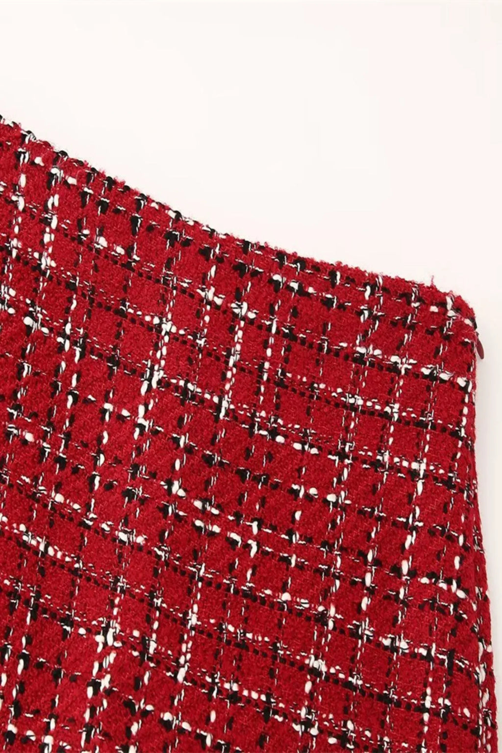 Textured Tweed Jacket and Skort set (Set of 2)