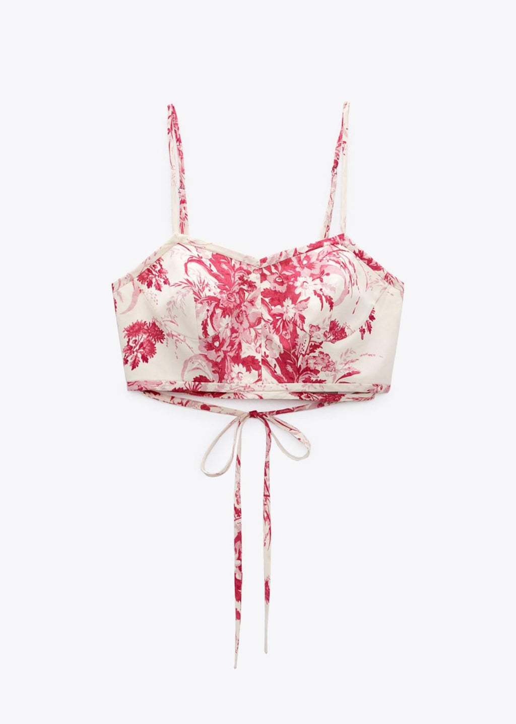Printed Crop Top & Skirt Set (Set of 2)