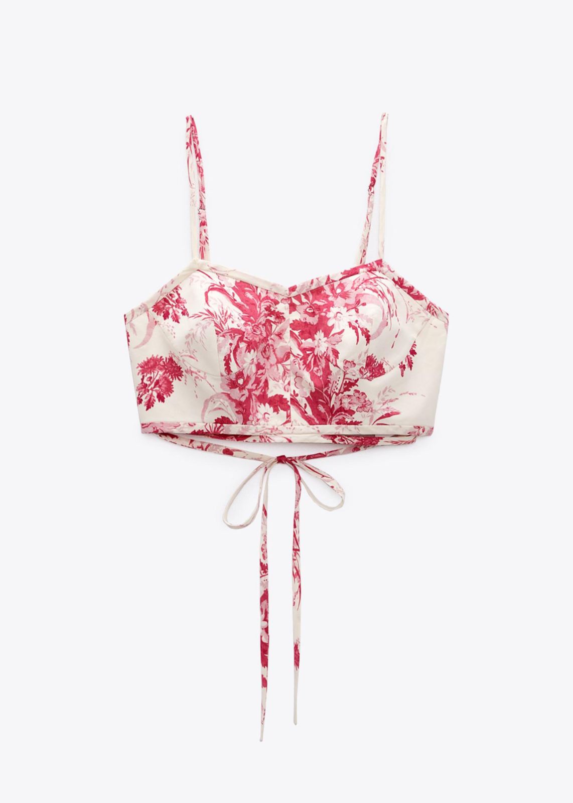 Printed Crop Top & Skirt Set (Set of 2)