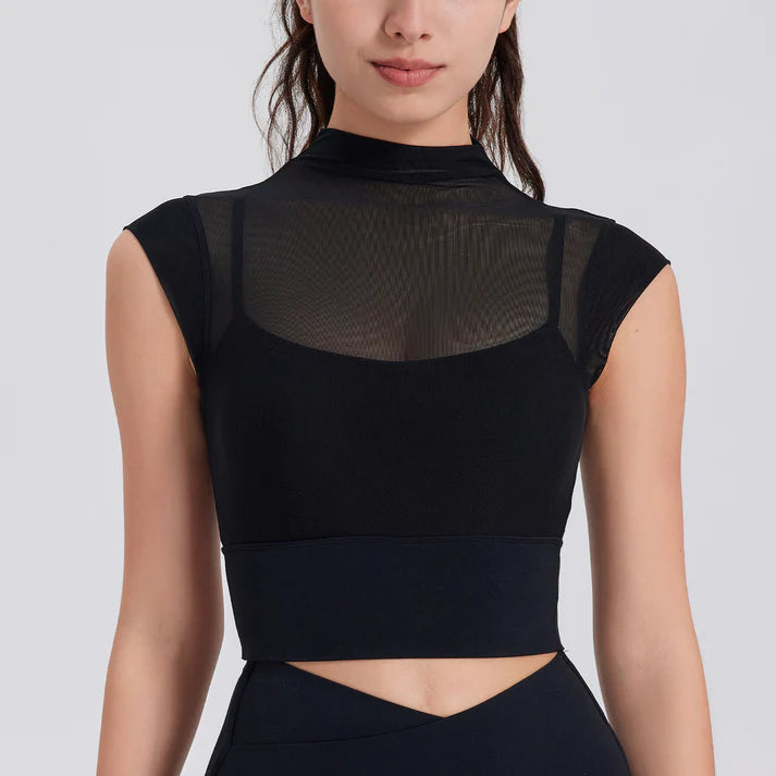 Sleeveless Quick Drying Padded Sports Top